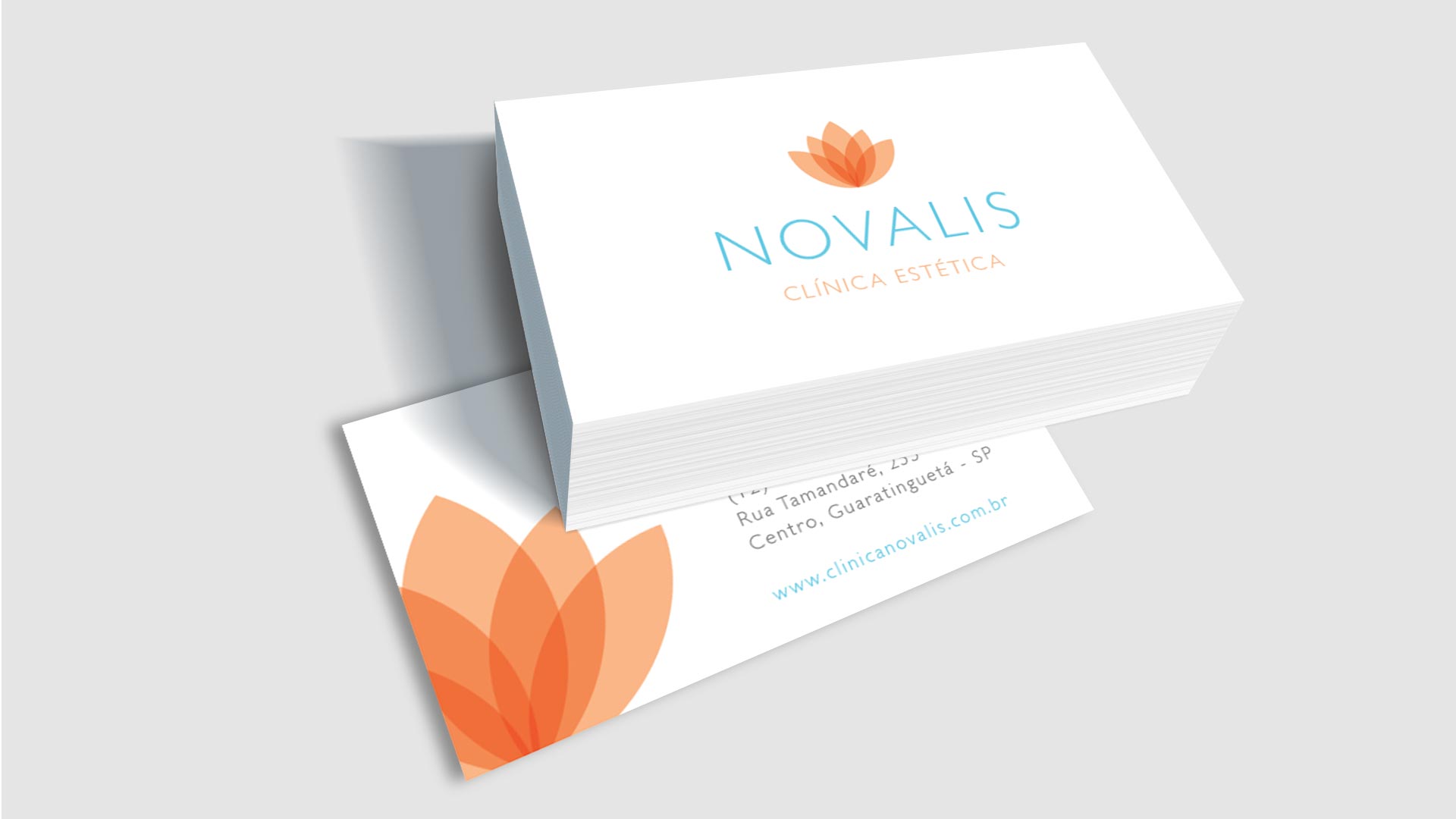 Cartao de visitas Clinica Novalis